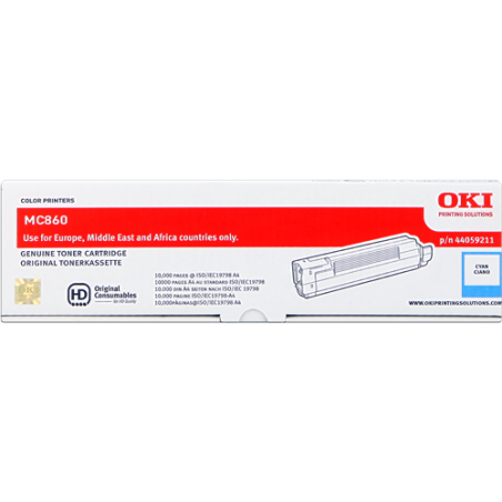 OKI 44059211 Toner Cyan Original 