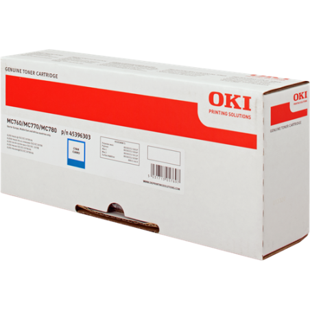 OKI 45396303 Toner Cyan Original 