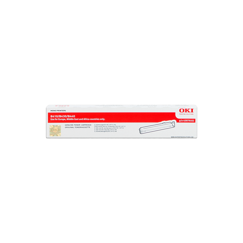 OKI 43979102 Toner Noir Original