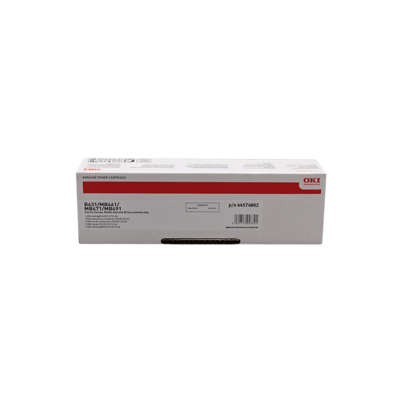 OKI 44574802 Toner Noir XL Original