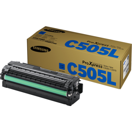 Samsung CLT-C505L Toner Cyan Original 