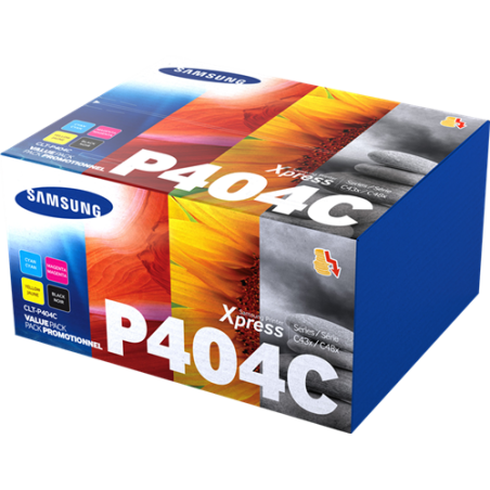 Samsung CLT-P404C Multipack 4 Couleurs Original 
