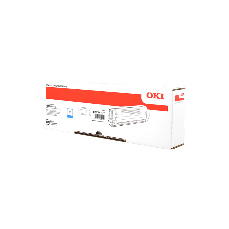 OKI 45862839 Toner Cyan Original