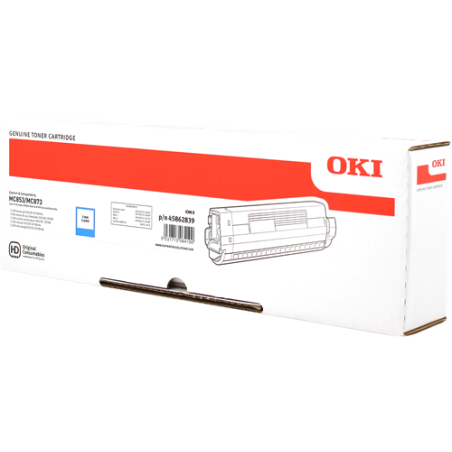 OKI 45862839 Toner Cyan Original 