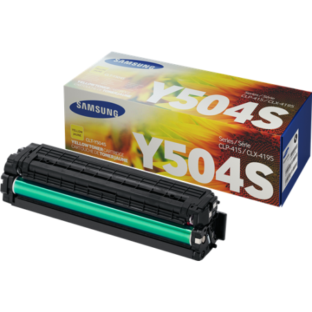 Samsung CLT-Y504S Toner Jaune Original 