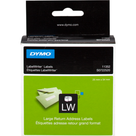 DYMO S0722520 Étiquettes Originales 