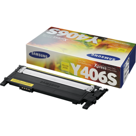 Samsung CLT-Y406S Toner Jaune Original 