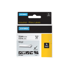 DYMO S0718600 Ruban Noir sur Blanc Original 
