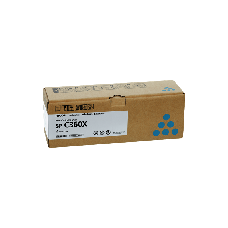 Ricoh SP C360XC Toner Cyan Original