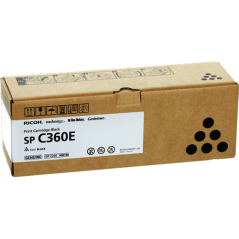 Ricoh SP C360EBK Toner Noir Original 