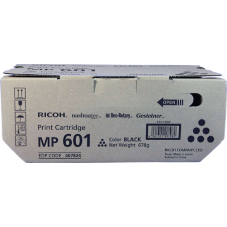 Ricoh MP601BK Toner Noir Original 