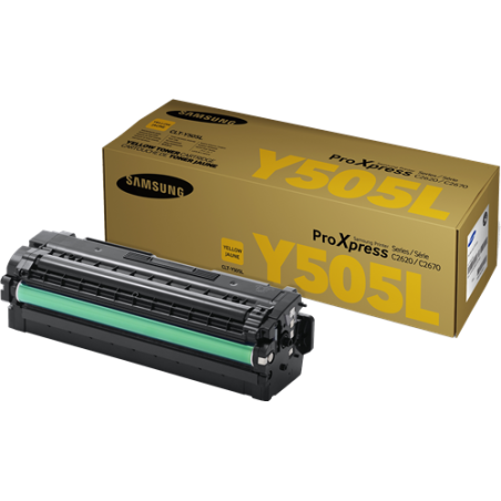 Samsung CLT-Y505L Toner Jaune Original 