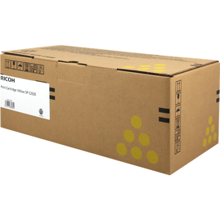 Ricoh SP C252EY Toner Jaune Original 