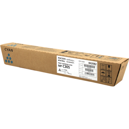 Ricoh MP C305C Toner Cyan Original 