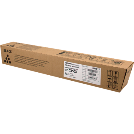 Ricoh MP C3503BK Toner Noir Original 