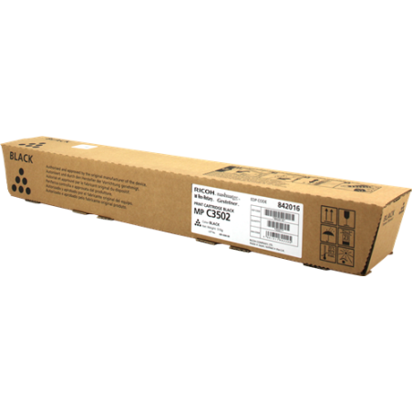 Ricoh MP C3502BK Toner Noir Original 