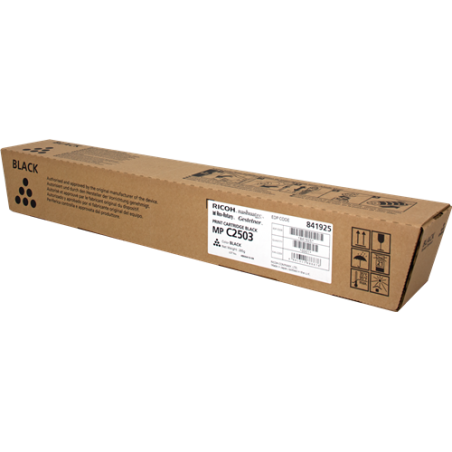Ricoh MP C2503bk Toner Noir Original 