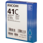 Ricoh 41C (GC41C) Cartouche Gel Cyan Originale