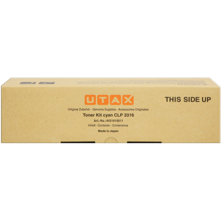 Utax 4431610011 Toner Cyan Original 