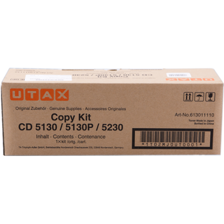 Utax 613011110 Toner Noir Original 