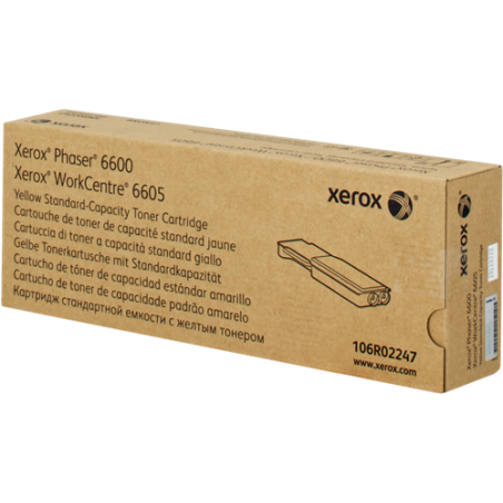 Xerox 106R02247 Toner Jaune Original 