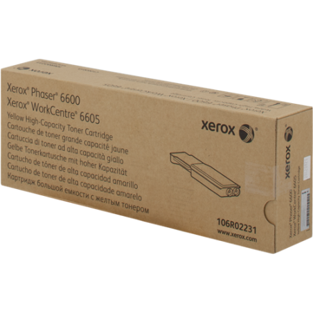 Xerox 106R02231 Toner Jaune Original 