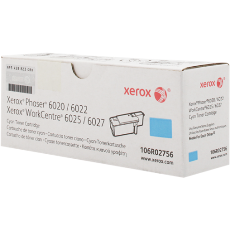 Xerox 106R02756 Toner Cyan Original 