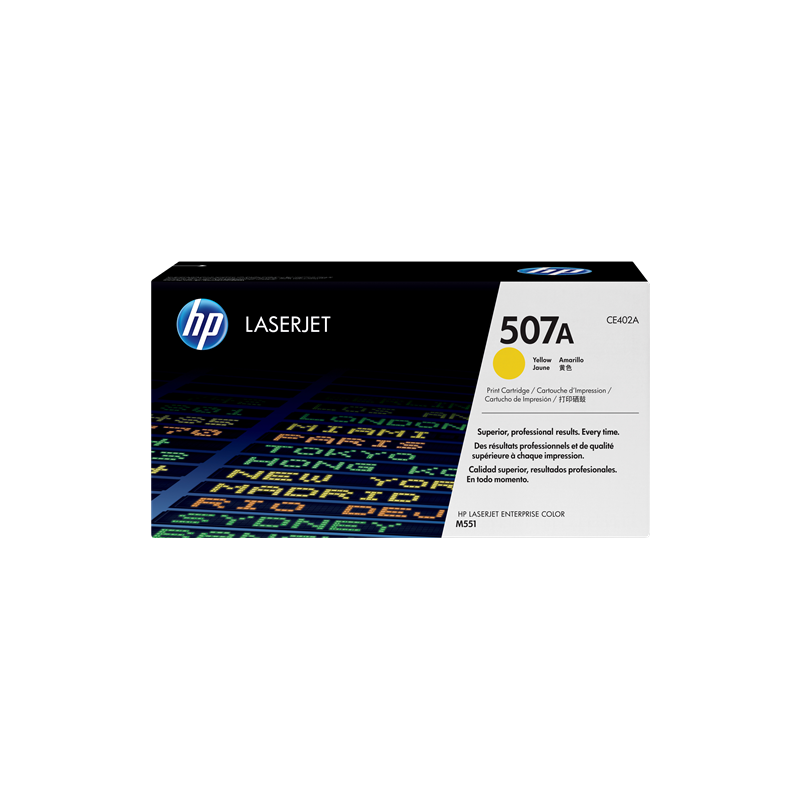 HP 507A Toner Jaune Original (CE402A)