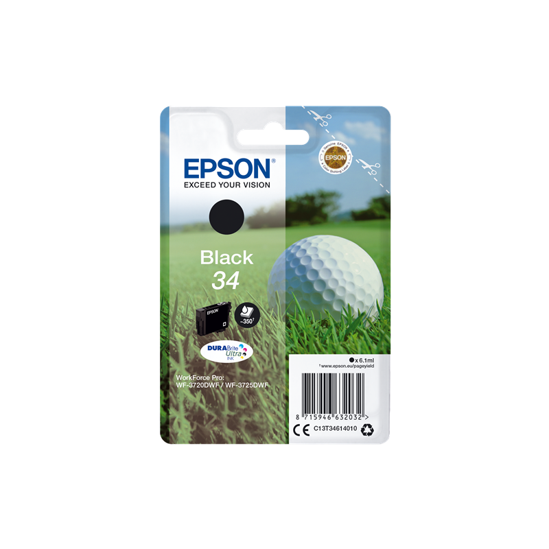 Epson 34 Cartouche Noir Originale