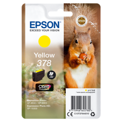 Epson 378 Cartouche Jaune Originale 