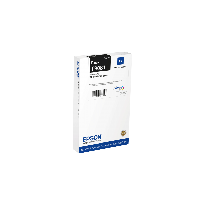 Epson T9081 Cartouche Noir Originale