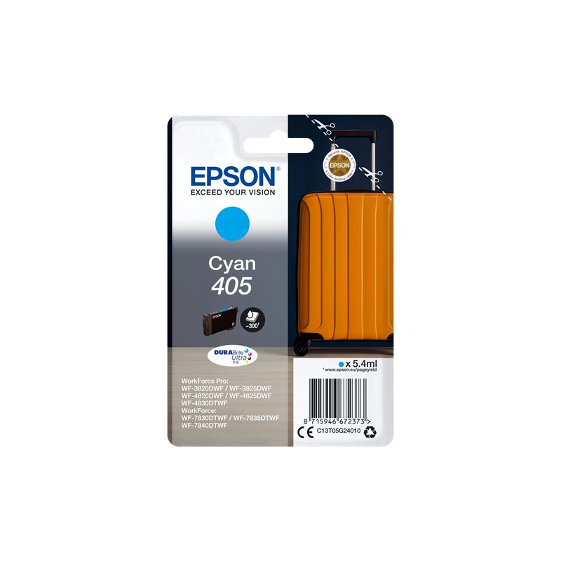 Epson 405 Cartouche Cyan Originale