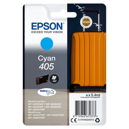 Epson 405 Cartouche Cyan Originale 