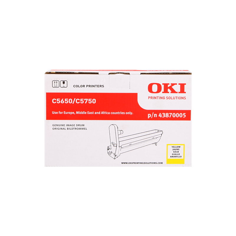 OKI 43870005 Tambour Jaune Original