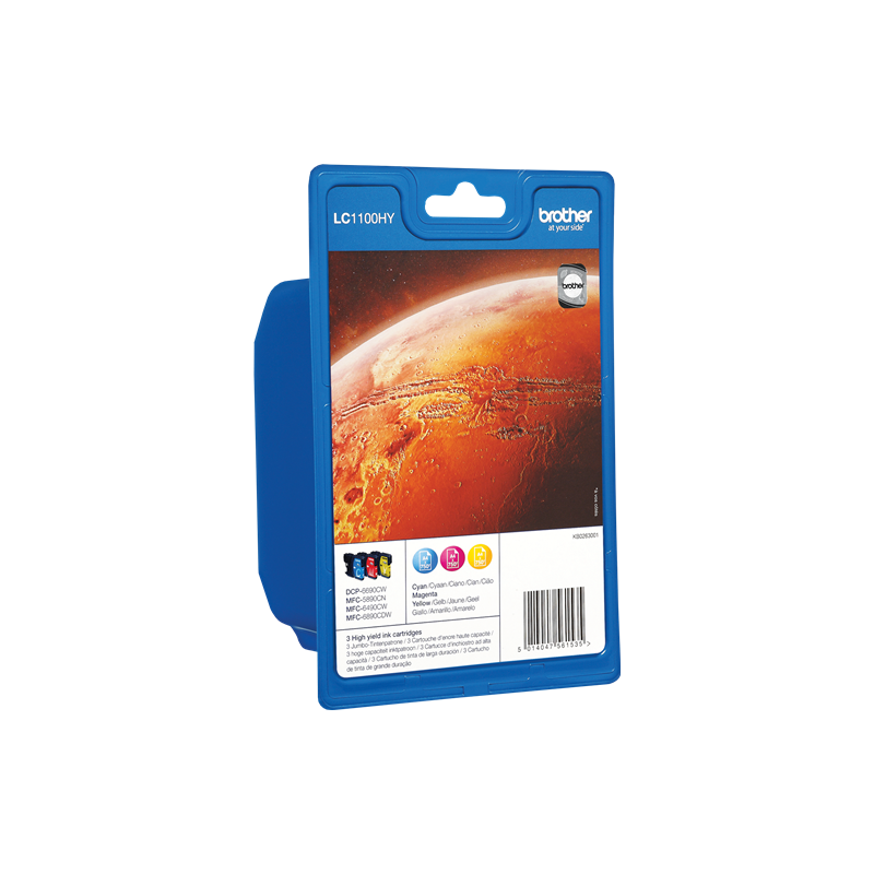 Brother LC1100HY Multipack 3 Cartouches Originales