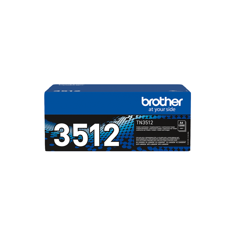 Brother TN-3512 Toner Noir Original