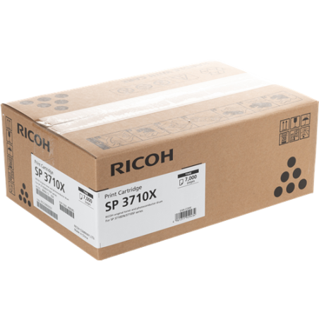 Ricoh SP 3710X Toner Noir Original 