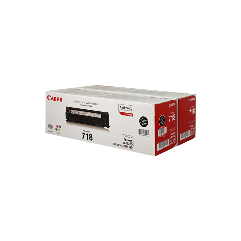 Canon 718 BK VP Multipack Noir Original