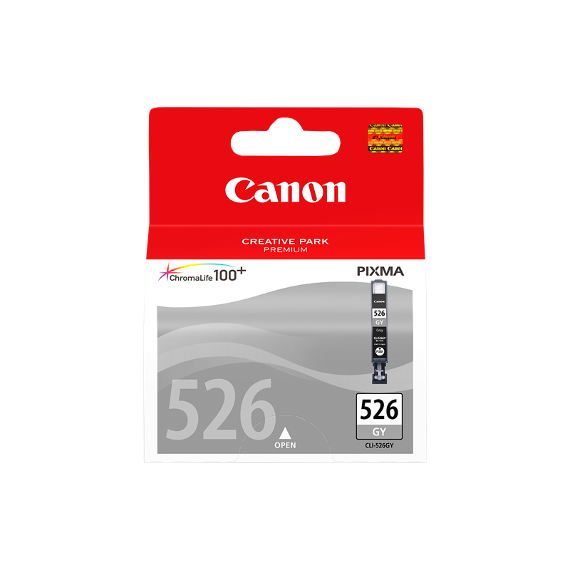 Canon CLI-526gy Cartouche Gris Originale