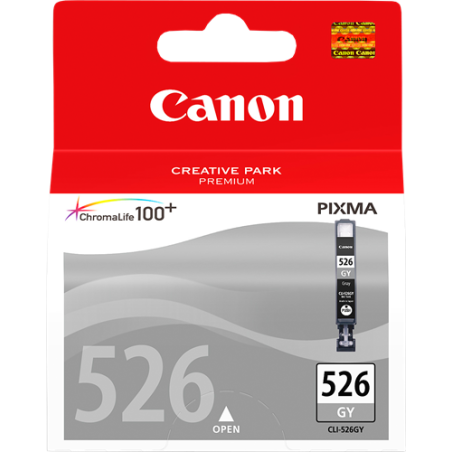 Canon CLI-526gy Cartouche Gris Originale 