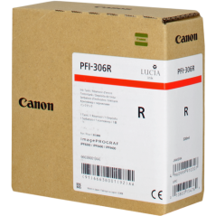 Canon PFI-306r Cartouche Rouge Originale 