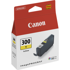 Canon PFI-300y Cartouche Jaune Originale 