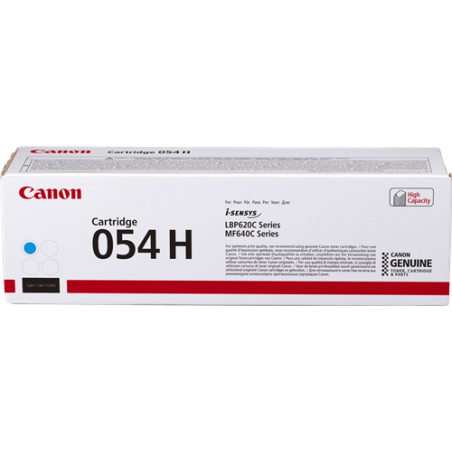 Canon 054H Toner Cyan Original 