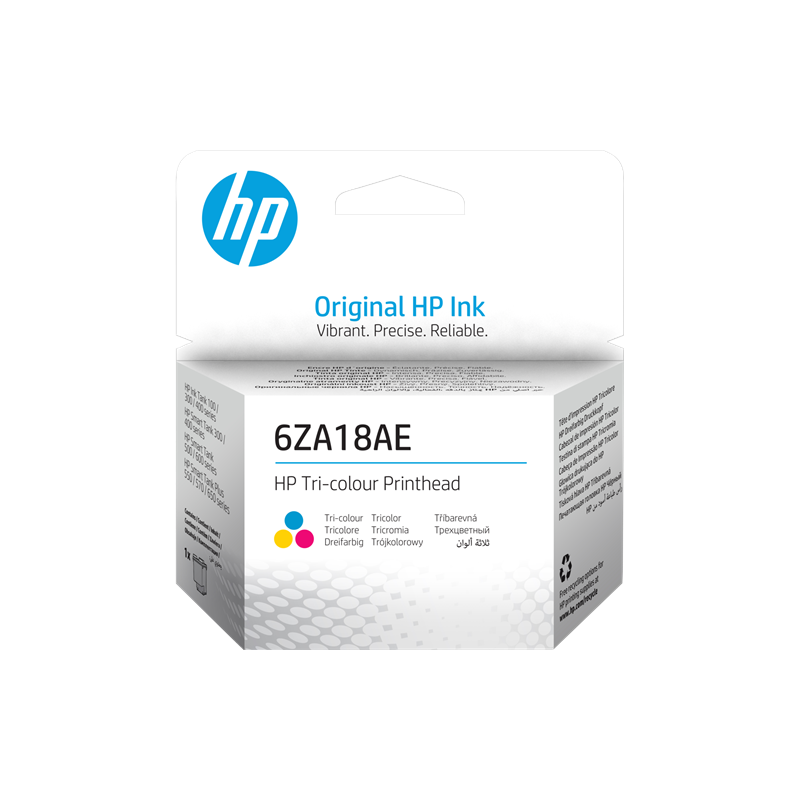 HP 6ZA18AE Tête d'impression Couleur Originale