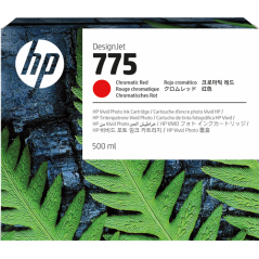 HP 775 Cartouche Rouge Originale 