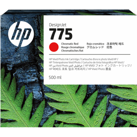 HP 775 Cartouche Rouge Originale 