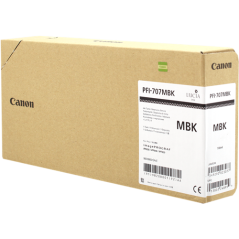Canon PFI-707mbk Cartouche Noir mat Originale 