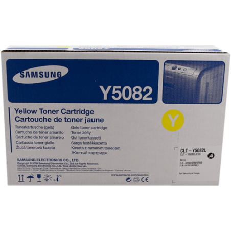 Samsung CLT-Y5082L Toner Jaune Original 
