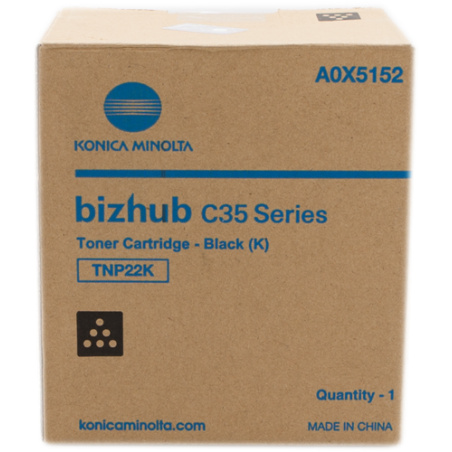 Konica Minolta TNP22K Toner Noir Original 
