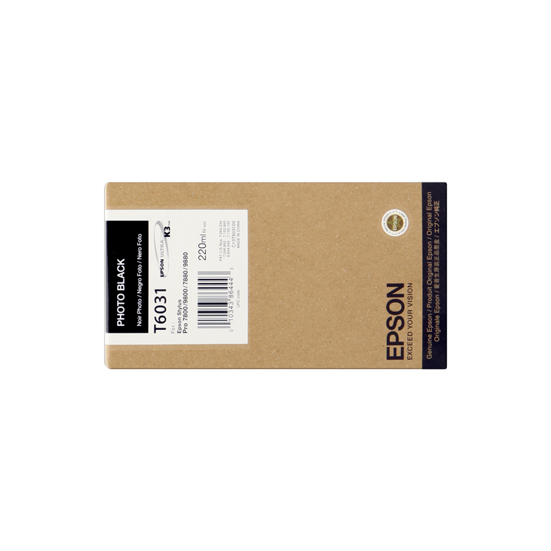 Epson T6031 Cartouche Noir Originale
